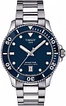 Seastar 1000 Quartz 40mm Blue Dial Steel Bracelet