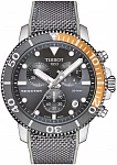 Seastar 1000 Quartz Chrono 46mm Grey Rubber Grey Dial