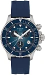 Seastar 1000 Quartz Chronograph 38mm Dark Blue Dial