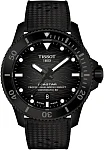 Tissot Seastar 2000 Professional Automatic Powermatic 80 44mm Full Black T120.907.37.051.00