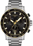 Supersport Chrono Black Dial Yellow Gold