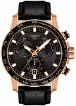 Supersport Chrono Black Dial Rose Gold PVD
