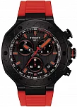 T-Race Quartz Chrono Red & Black