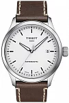 XL Automatic Brown Leather White Dial