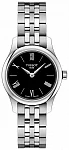 Tradition Lady Ultra Fine Steel Bracelet Black Dial