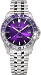 Venezianico Nereide 39 Automatico GMT Sansovino Bracelet Violet Dial 3521512S