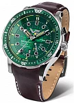 Vostok Europe Batiscafos Kinetic Day-Date Brown Leather Straps Set PX84-511A770