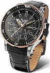 Vostok Europe Batiscafos Kinetic Day-Date Brown Leather Straps Set PX84-511E769