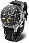 Vostok Europe Expedition Northpole Solar Chrono Date Black Rubber Straps Set VR42-595A732