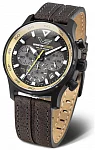 Expedition Southpole Solar Chrono Date Brown Leather Strap