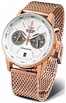 Vostok Europe GAZ-14 Limousine Quartz Chrono Date Rose Gold PVD Bracelet VK64-560B692B