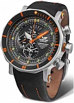 Vostok Europe Lunokhod 2 Quartz Chrono Day-Date Straps Set YM86-620A506