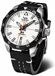 Vostok Europe N1 Rocket Automatic Date Black Leather Strap NH35A-225E711