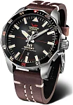 Vostok Europe N1 Rocket Automatic Date Brown Leather Strap NH35A-225A709