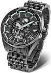 Vostok Europe Space Race Automatic Skeleton Steel Bracelet Gelezinis Vilkas Żelazny Wilk Limited Edition NH72-326D777B