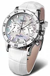 Undine Lady Quartz Chrono Date Straps Set