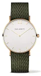 Paul Hewitt Sailor Line Gold White Sand Perlon Olive Green PH-SA-G-ST-W-20M