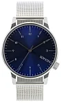 Winston Royale Silver-Blue Mesh