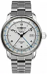 100 Years Zeppelin Automatic GMT Metal Bracelet