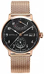 Zeppelin LZ129 Hindenburg Automatic 24h Power Reserve Mesh Rose Gold PVD ZE-7064M-2