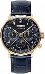 LZ129 Hindenburg Lady Quartz Moonphase Yellow Gold