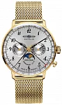 LZ129 Hindenburg Quartz Moonphase Mesh