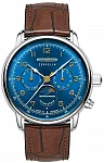 LZ14 Mediterranee Moonphase Day-Date Quartz Blue Dial