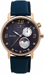 Luna Lady Moonphase Quartz Rose Gold PVD