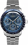 New York Quartz Chrono Blue Dial