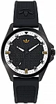 Iconic One Black Dial Black Silicone Strap