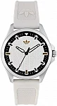 Iconic One White Dial White Silicone Strap