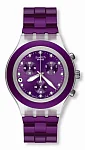 Swatch Diaphane Chrono Full Blooded Blueberry SVCK4048AG