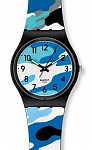 Swatch Gent Camouflage Hiding Blue GB263