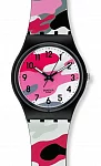 Swatch Gent Camouflage Hiding Pink GB262