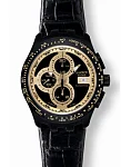 Swatch Irony Chrono Automatic Right Track Sunshine Gold PVD SVGB401