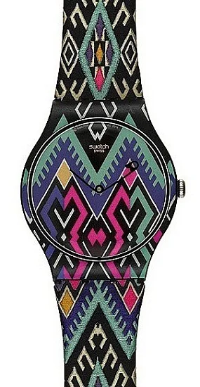 Swatch New Gent Artists Collection Hideaki Kawashima Pretty Bohemian SUOZ135