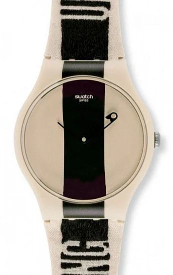 Swatch New Gent Artists Collection Hideaki Kawashima Pure Fabric SUOZ134