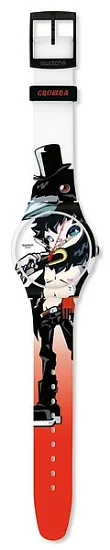 Swatch New Gent Artists Collection Hiroyuki Matsuura Crowha SUOZ111