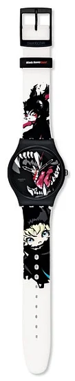 Swatch New Gent Artists Collection Hiroyuki Matsuura Windy Bunny SUOZ112