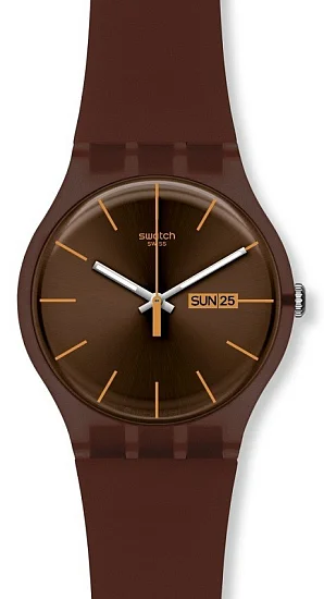 Swatch New Gent Coloured Cacao Rebel SUOC703