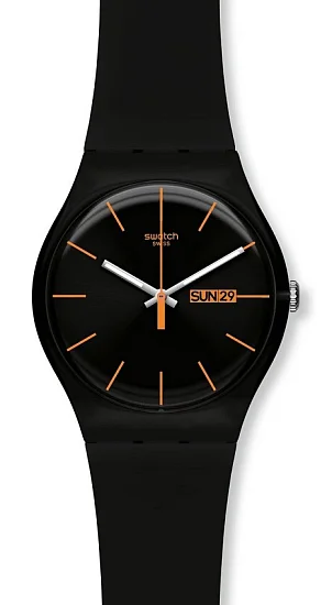 Swatch New Gent Coloured Dark Rebel SUOB704