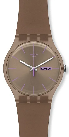 Swatch New Gent Coloured Taupe Rebel SUOC702