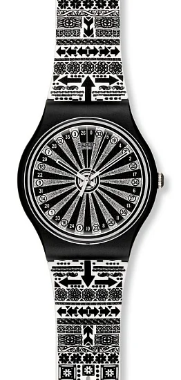 Swatch New Gent Graphic Designers Lorenzo Petrantoni Lucky Draw SUOZ123