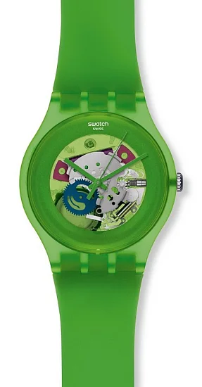 Swatch New Gent Lacquered Green SUOG103