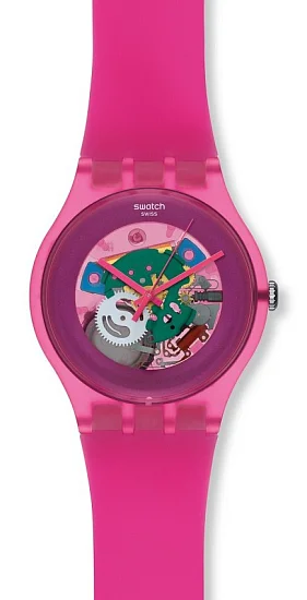 Swatch New Gent Lacquered Pink SUOP100