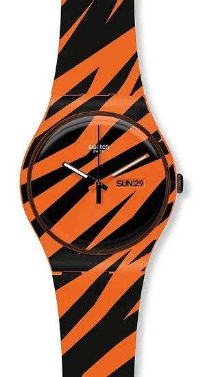 Swatch New Gent Sports Wonder Zebra SUOZ703
