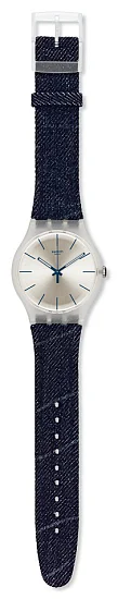Swatch New Gent White Washed Out SUOK103