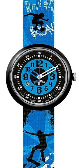 Flik Flak Skaters World in Blue ZFPN056