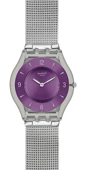 Swatch Skin Metal Knit Purple SFM121M