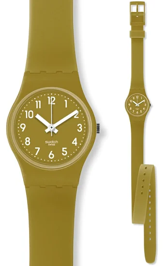 Swatch Lady Green Trace Long Strap LG122C